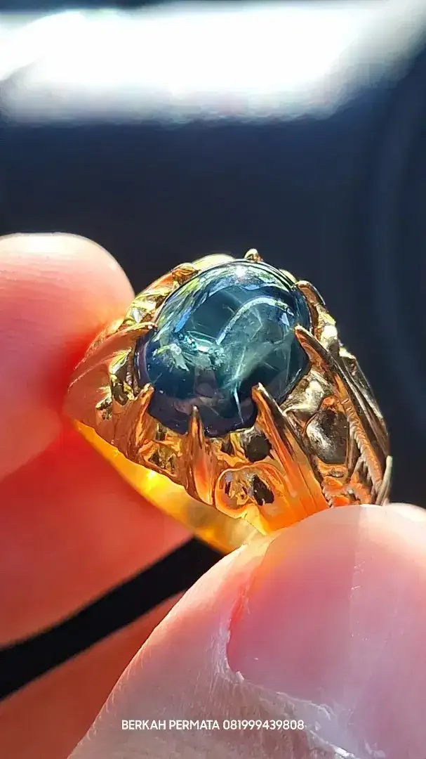 Natural fancy sapphire corundum - Image 5 of 8