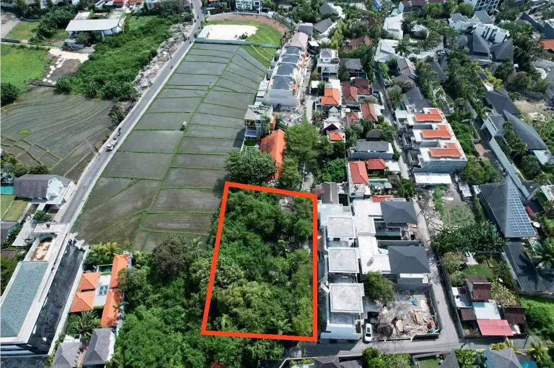 TANAH PREMIUM CANGGU BERAWA HANYA JALAN KAKI KE CANGGU CLUB - Image 4 of 9