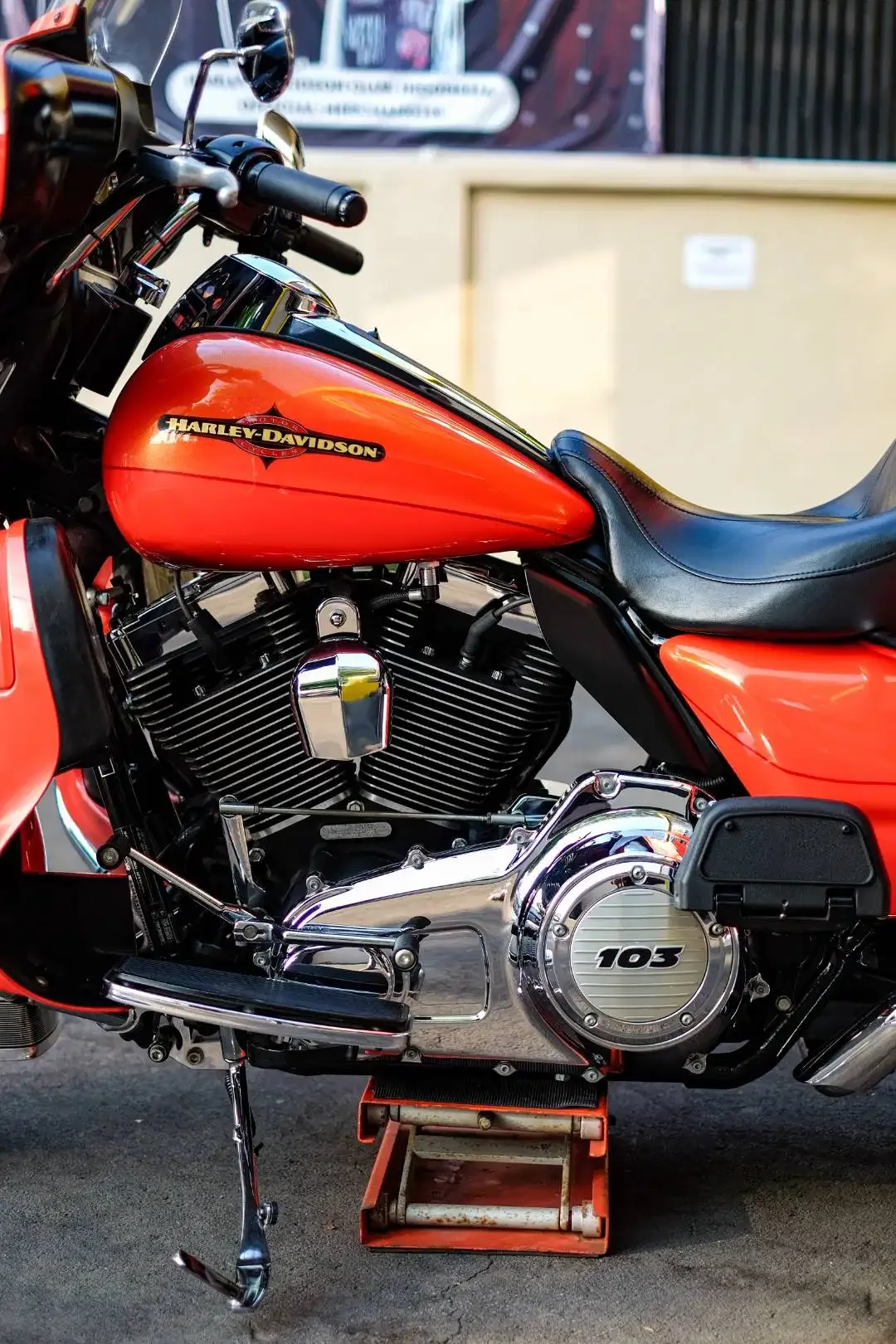 HARLEY DAVIDSON ULTRA LIMITED 2012 TEQUILA ORANGE FULL PAPER MABUA - Image 9 of 10