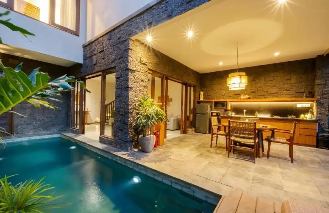 dijual 2 unit villa lantai 2 canggu - Image 10 of 10