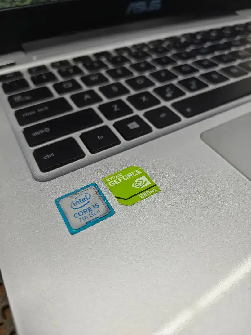 Asus X456U intel Core i5 Gen-7 (8/120+500gb) 14 inc Spek Design NORMAL - Image 3 of 5