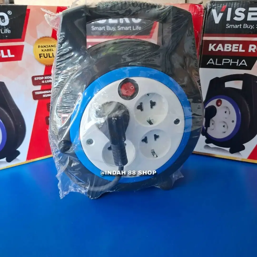 Kabel Roll / Kabel Box Plus Saklar - Image 1 of 1
