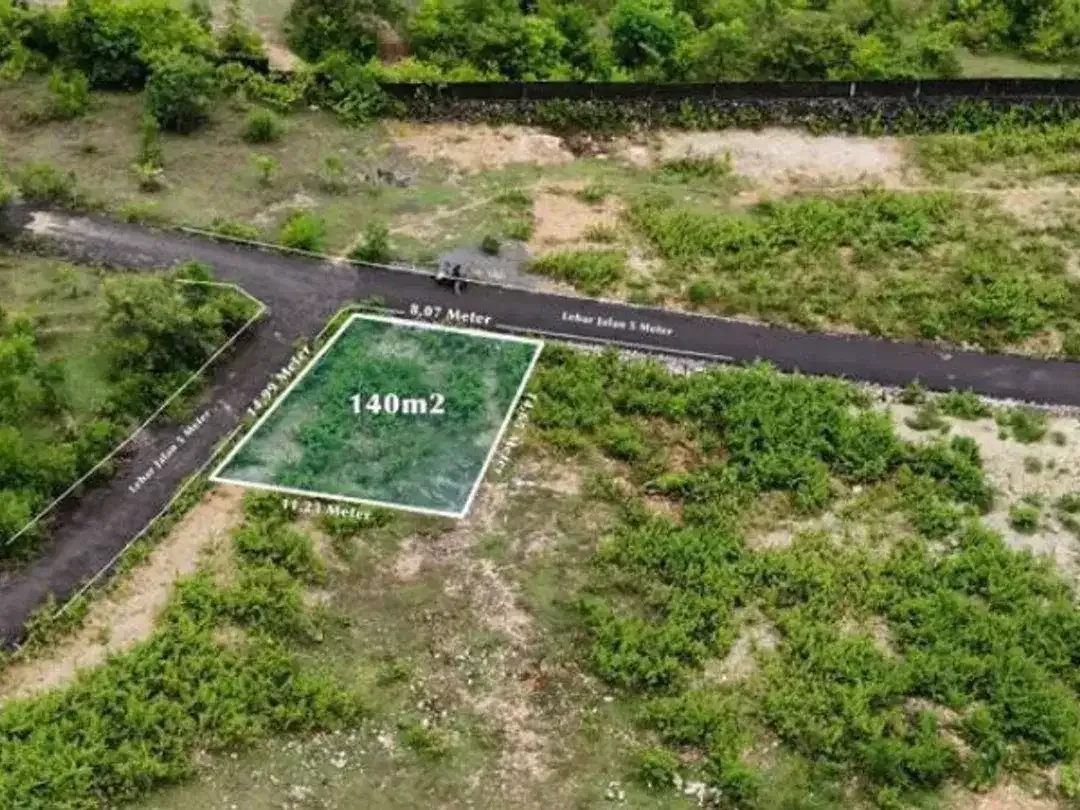 TANAH VIEW PATUNG GWK LOKASI STRATEGIS DEKAT BANDARA DI UNGASAN - Image 1 of 4