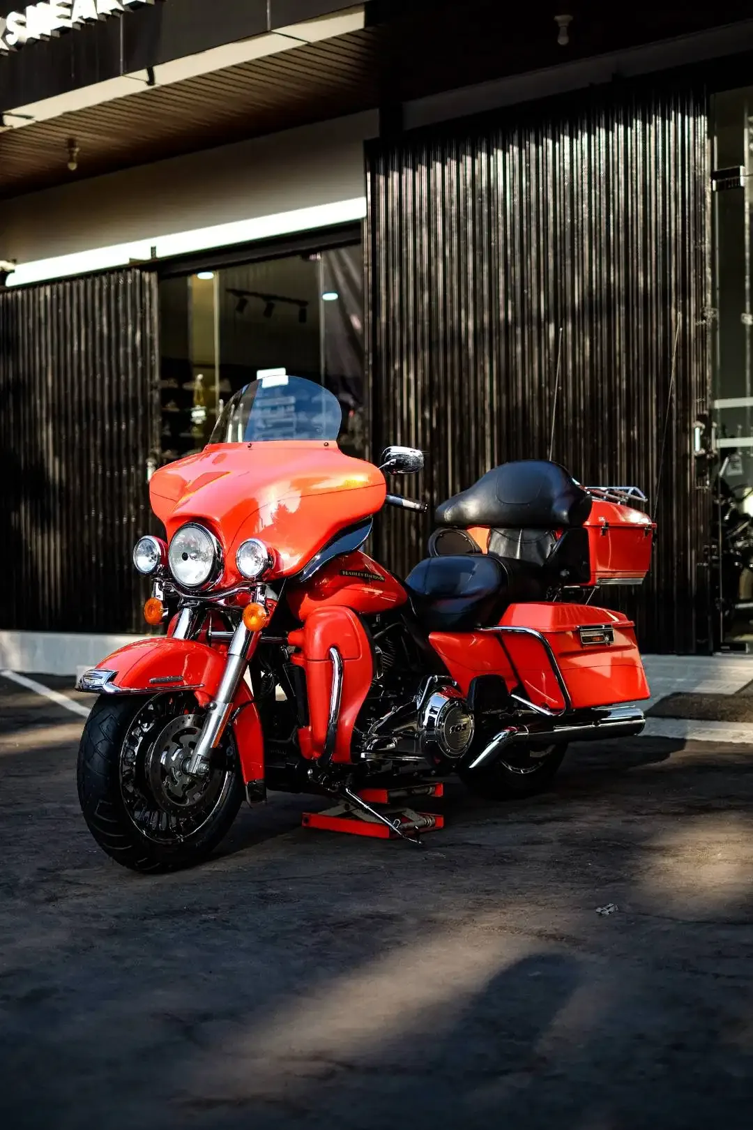 HARLEY DAVIDSON ULTRA LIMITED 2012 TEQUILA ORANGE FULL PAPER MABUA - Image 2 of 10