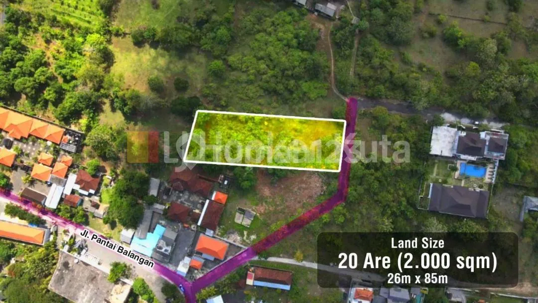 Langka Hanya 1 Kilometer ke Balangan Beach - Image 4 of 4