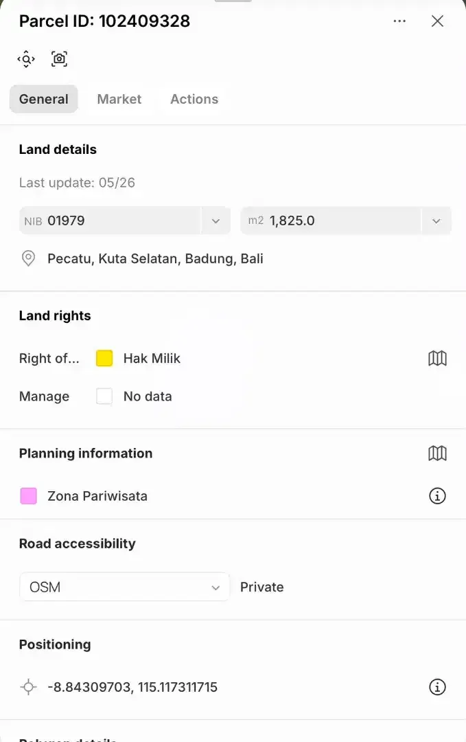 Leasehold land in Pecatu - Image 4 of 4