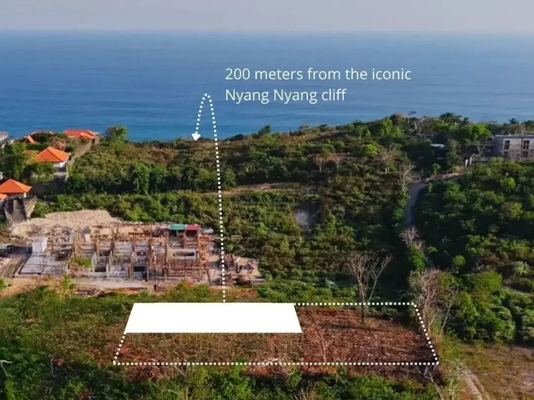 Premium Hilltop Land 6.26 Are With 51-Year Leasehold In Nyang Nyang, Uluwatu - Image 2 of 5