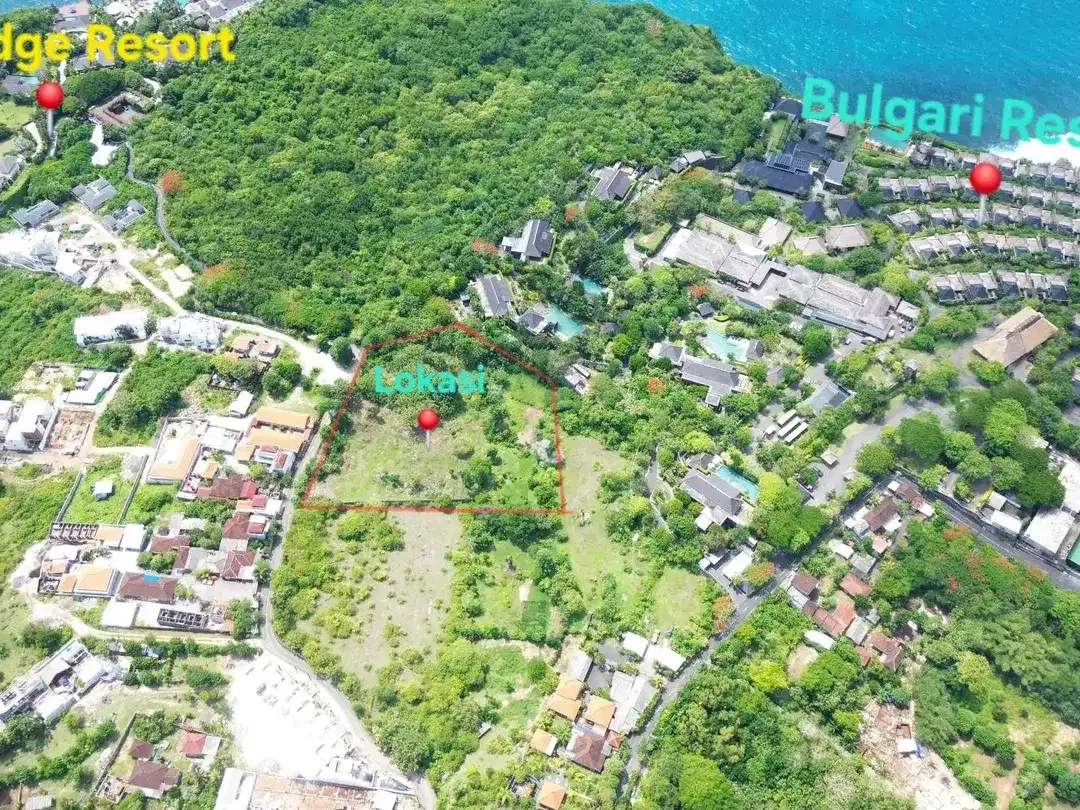 Dijual tanah Samping Bulgari Resort Bali - Image 6 of 10