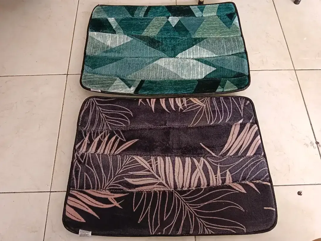 30rb BARU-Keset Kaki Kamar Mandi Busa Empuk Anti Slip uk.59x42cm - Image 5 of 10