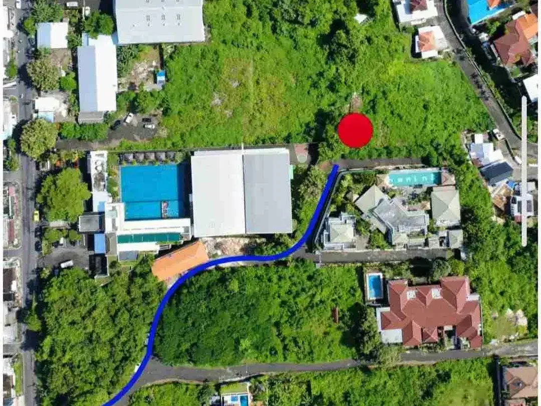 dijual tanah 2225m² IDR 750 juta per are ocean view ditaman griya Jimbaran Badung Bali - Image 5 of 7