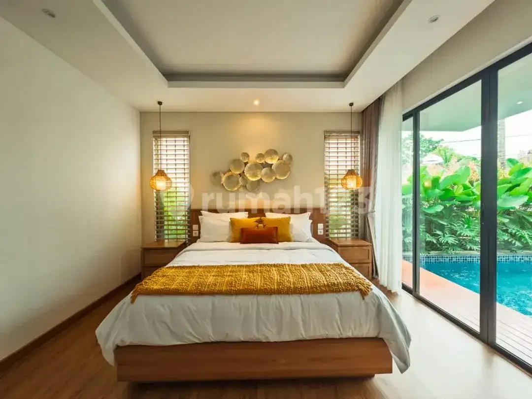 RUMAH SEWI VILLA VIEW SAWAH SHM 3 KAMAR TIDUR UBUD BALI - Image 9 of 10