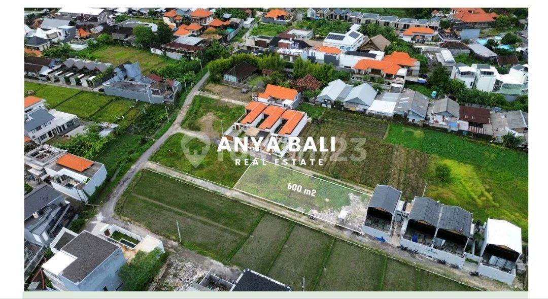 Leasehold Land 600 M2 In Kerobokan Bali - Image 3 of 4
