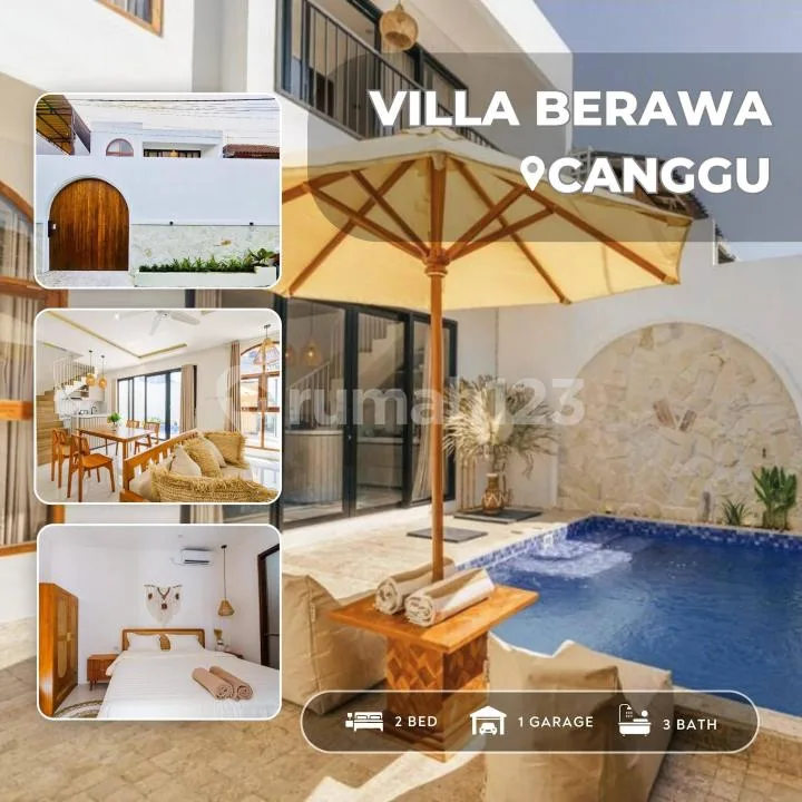 Dijual Villa Mewah Mediterania di Berawa, Canggu, Badung - Image 1 of 4