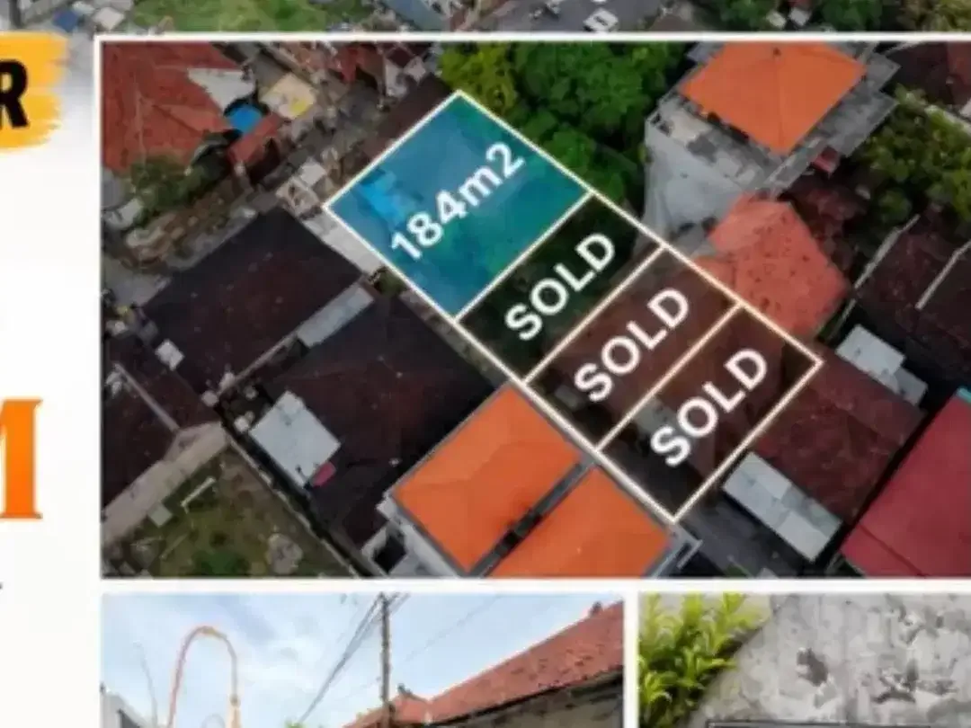 Lahan di Lokasi Strategis Renon - Image 1 of 6