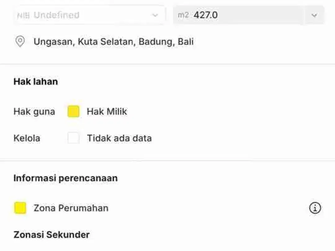 Tanah bagus sangat cocok untuk di bangun villa - Image 9 of 10