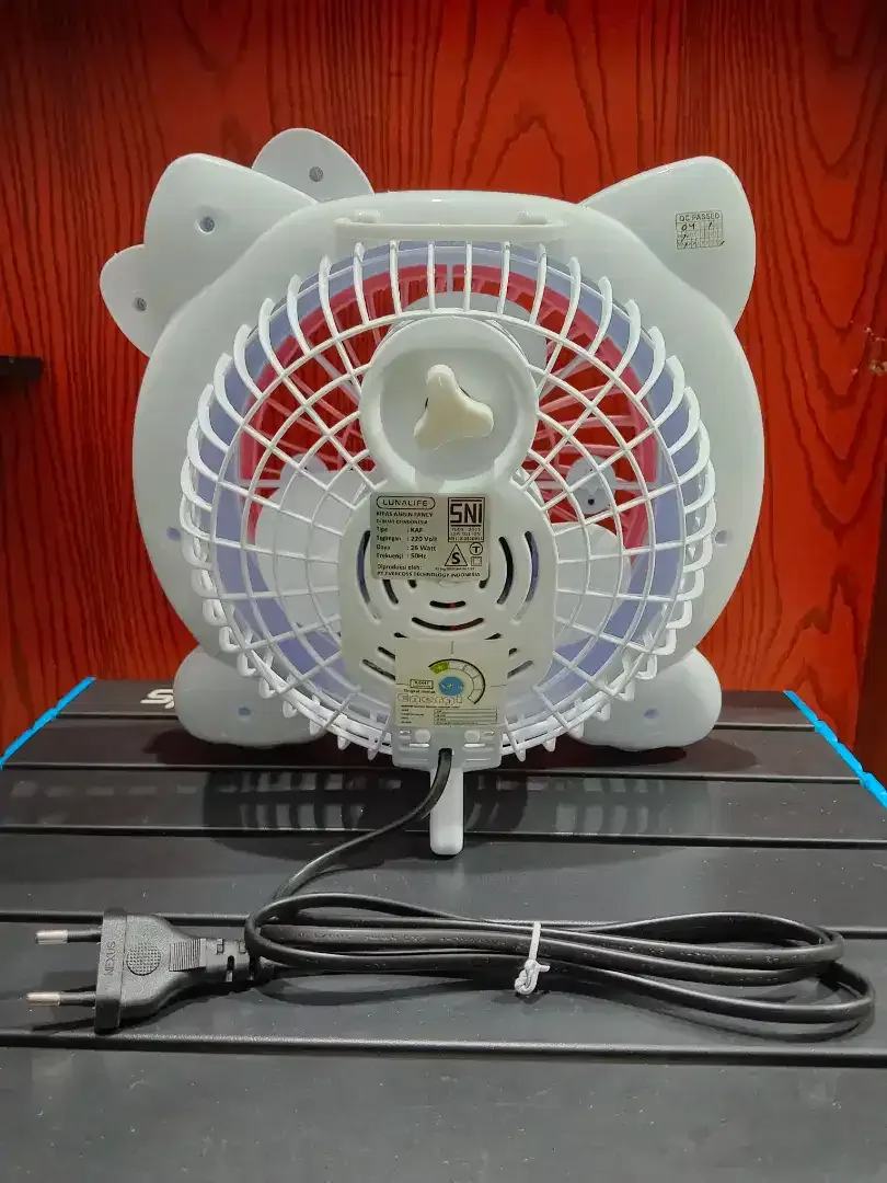 Kipas Angin Karakter HelloKitty 25Watt 2kecepetan kencang,Hemat Energi - Image 2 of 6
