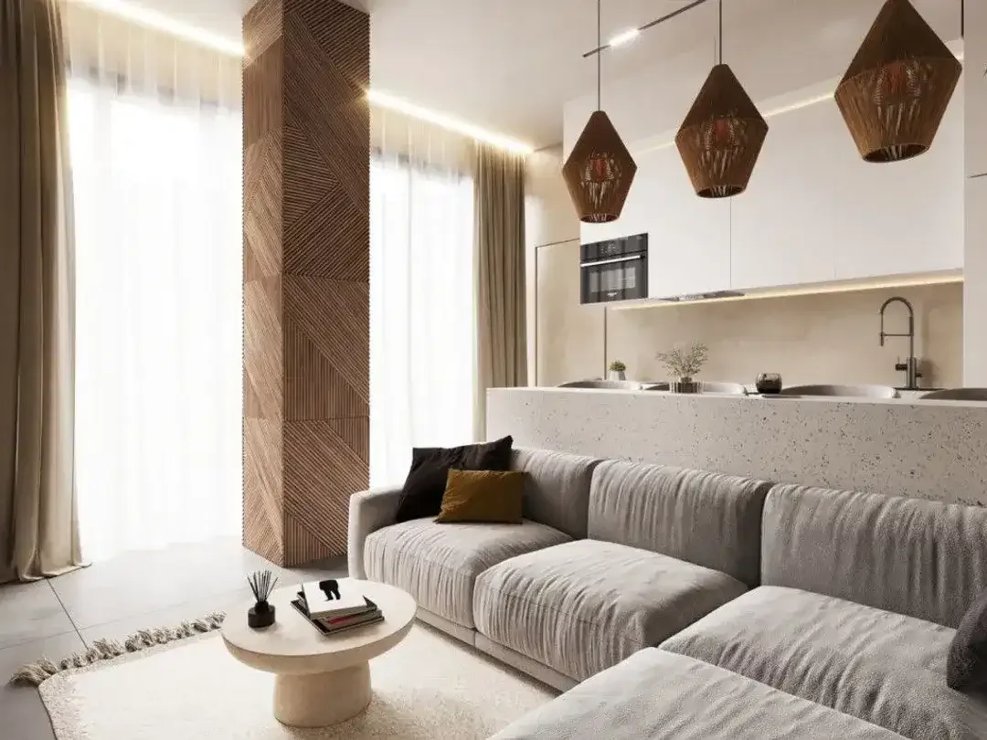 Apartemen desainer di Canggu dengan kolam infinity di rooftop! - Image 4 of 10