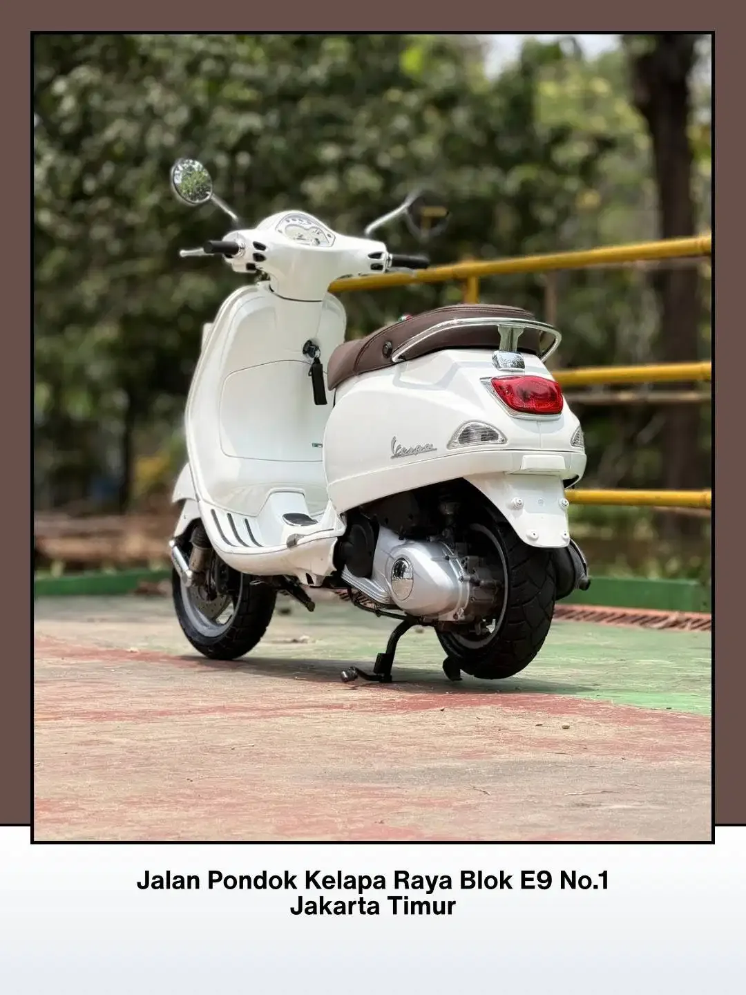 TERMURAH PIAGGIO VESPA LX150 3V IE TAHUN 2013 WARNA WHITE INNOCENZA - Image 6 of 6