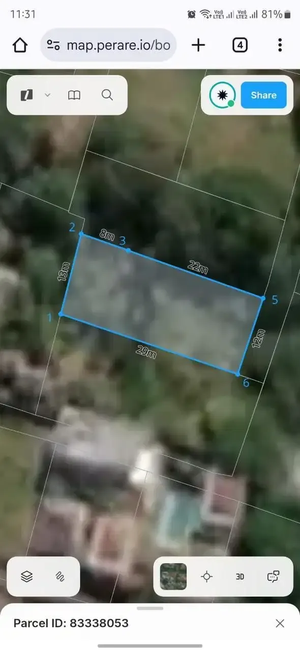 Dijual Tanah Di Lokasi Strategis Di Pantai Nyanyi - Image 3 of 3