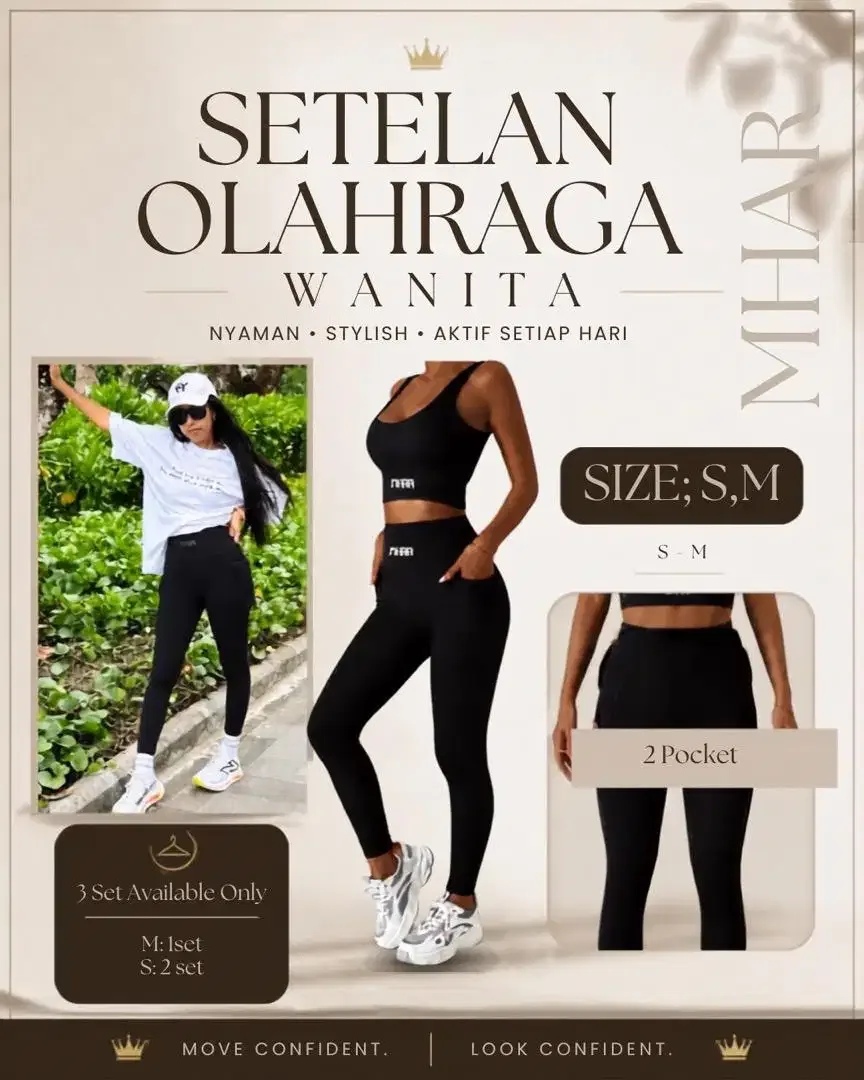 Setelan Olahraga dan Dress Ketat Buat Cewek Baru - Image 1 of 2