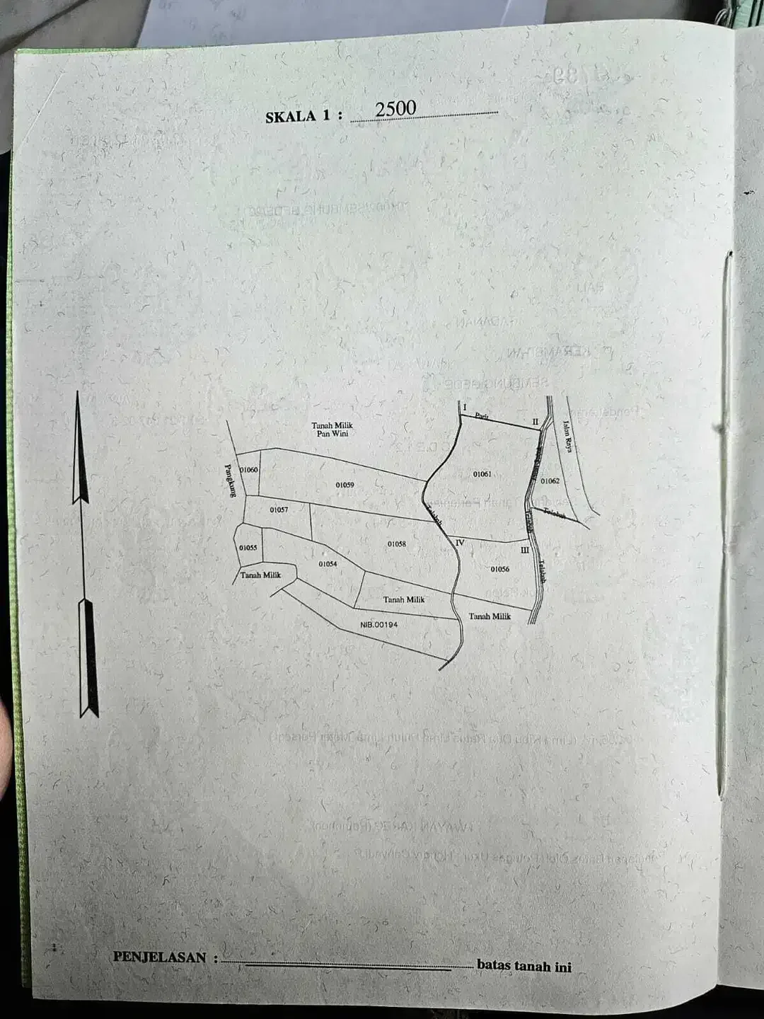 DIJUAL TANAH DI TABANAN KERAMBITAN JALAN RAYA DENPASAR -GILIMANUK TABANAN BALI - Image 4 of 5