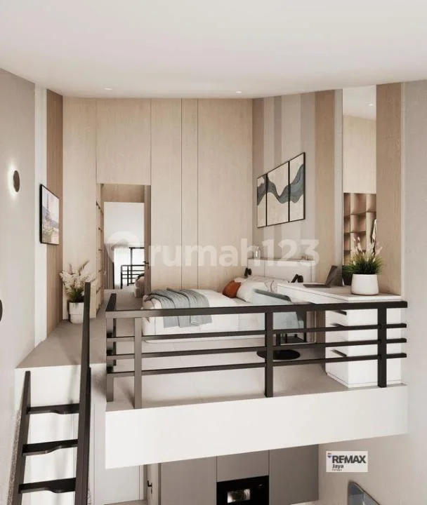 Elegant Loft Xl Apartment With 55-Year Leasehold In Ubud - Image 3 of 4
