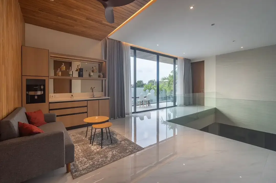 FOR SALE BRANCH NEW VILLA READY  FULLY FURNISHED DI UMALAS SEMINYAK - Image 6 of 10