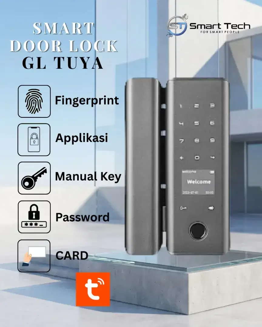 Smart Door Lock Kunci Digital atau Kunci Pintar - Image 2 of 3