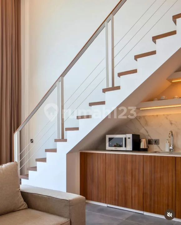 Apartemen 2 Level Mewah Canggu Pererenenan - 60MÂ², Rooftop Yoga & Cinema, Leasehold 2049 - Investasi Premium! - Image 4 of 4