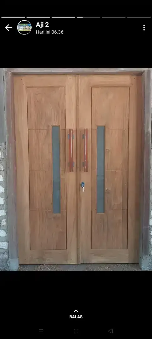 Jual pintu jati perhutani - Image 7 of 10