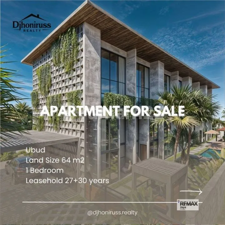 Apartment With Hotel Yield And 57-Year Leasehold In Ubud Area - Image 1 of 4