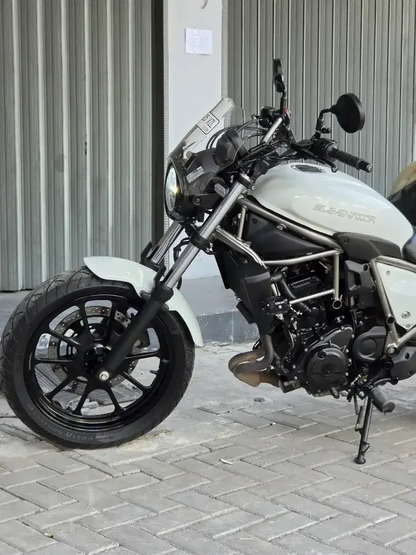 Moge Cruiser Kawasaki Eliminator 450 th 2024 Pmk Km7rb Like New Modif - Image 3 of 10