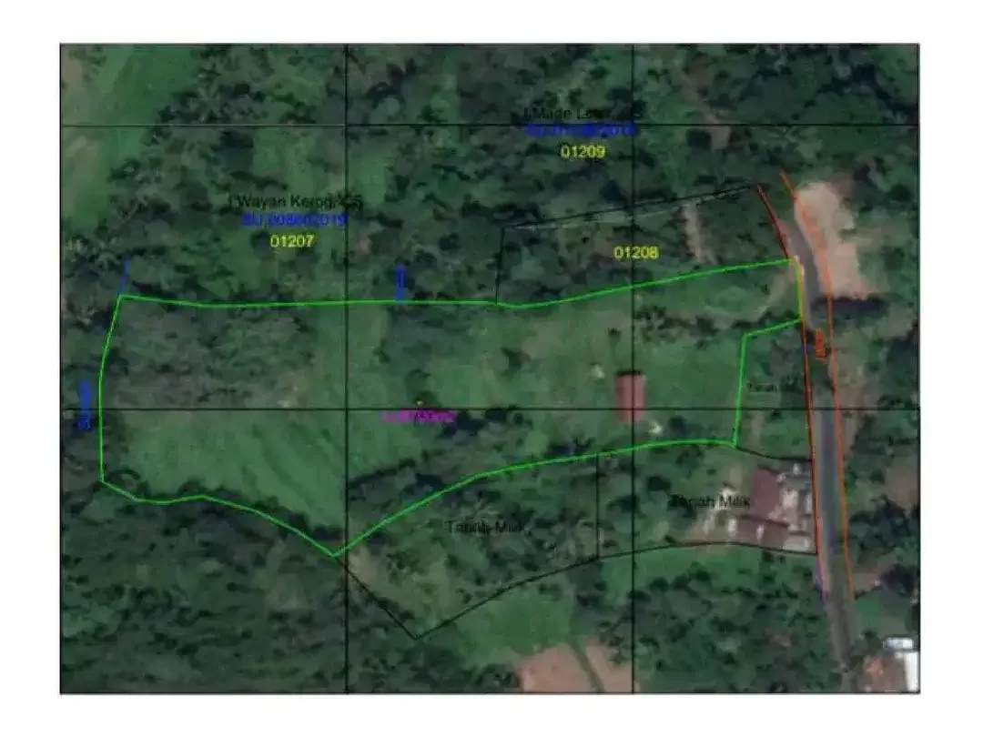 Dijual Tanah Strategis di Desa Apuan, Kecamatan Baturiti, Tabanan - Image 10 of 10
