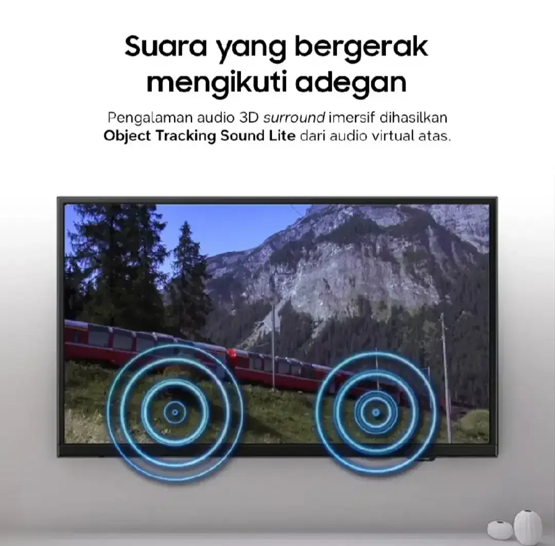 Samsung 43 SmartTV 4K UHD Netflix YouTube Digital Garansi Resmi BARU - Image 5 of 7