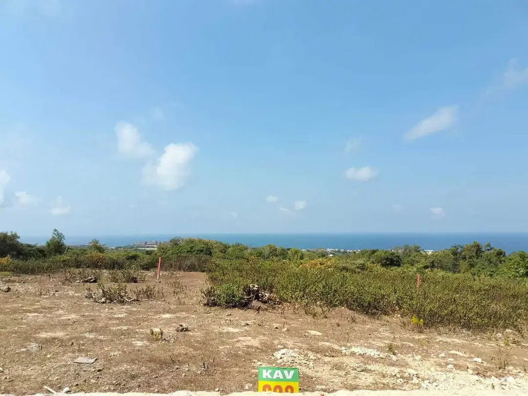tanah kavling view laut di sawangan nusa dua,dkt jln bypass,kempinsky - Image 9 of 10