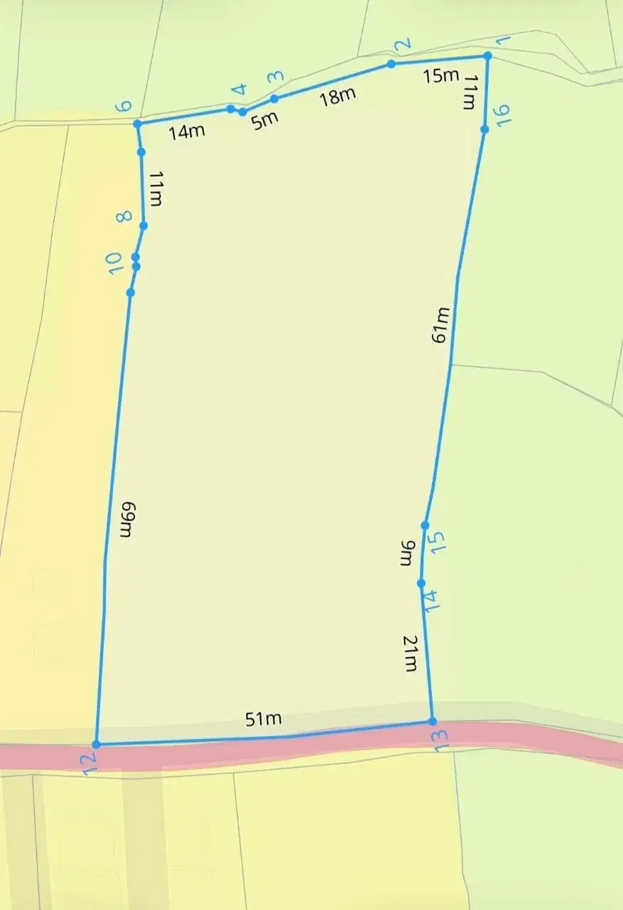 Tanah Murah Jl Pantai Berawa Canggu - Image 4 of 4