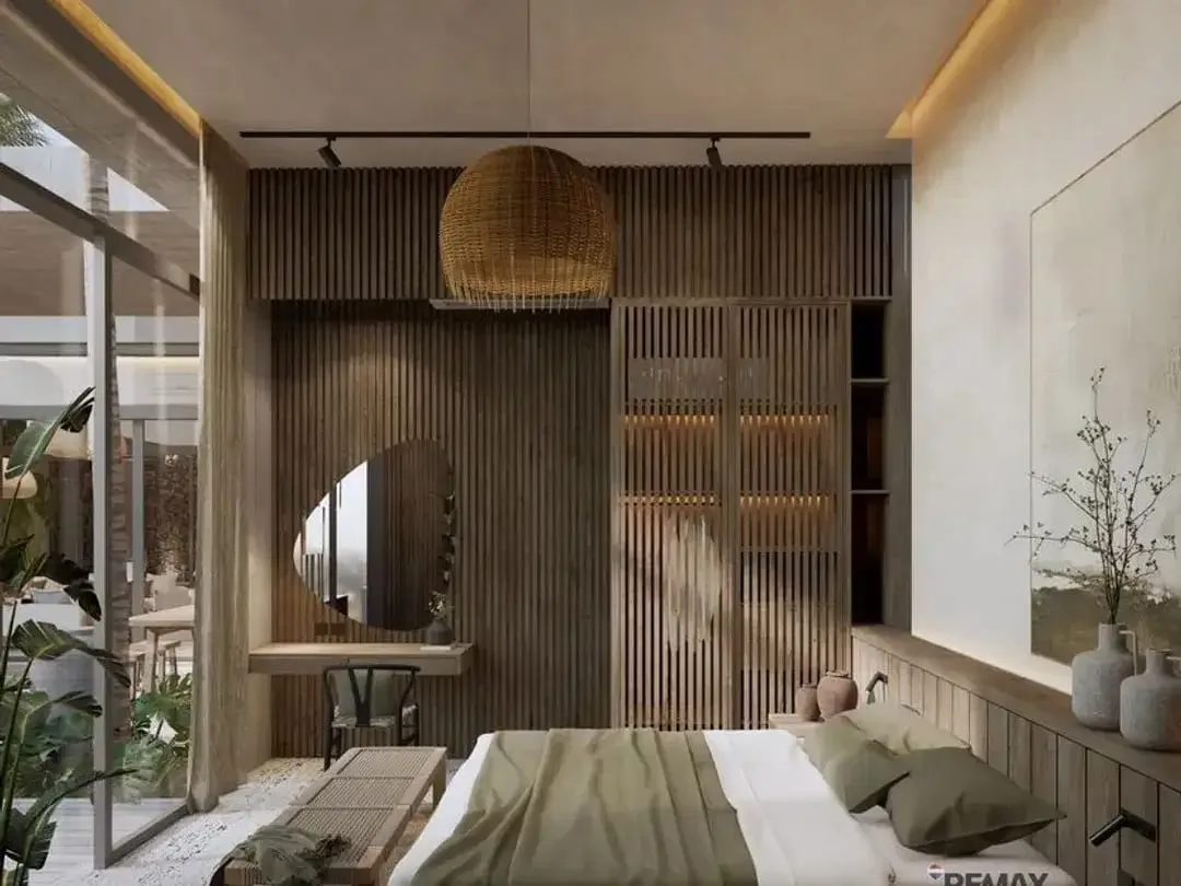 Luxury Tropical 3Br Freehold Villa With Serene Nature Views In Ubud - Image 3 of 9