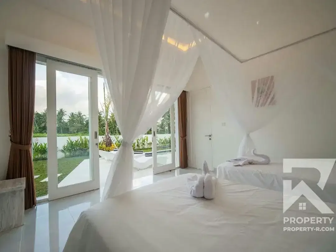 Villa 3 Kamar Tidur Modern dengan Pemandangan Sawah di Ubud Bali untuk Dijual Leasehold - Image 7 of 10
