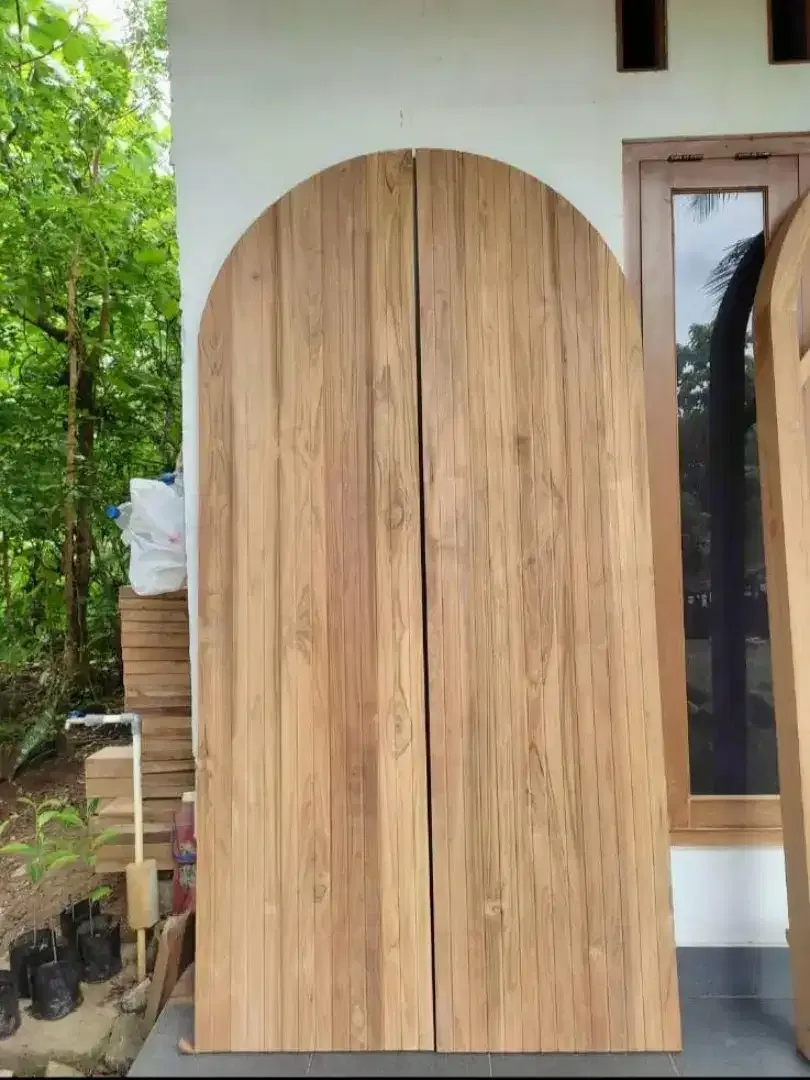 pintu solit kayu jati - Image 1 of 2