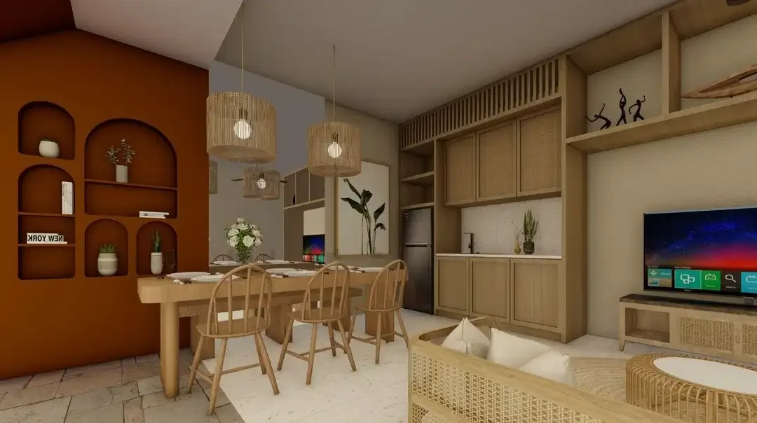 Villa Fully Furnished Lokasi Palm Regency Jimbaran - Image 9 of 10