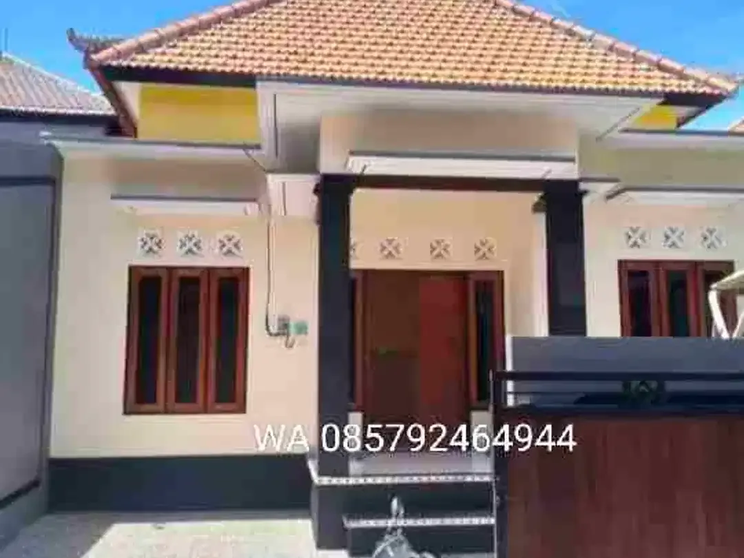Di jual rumah baru minimalis lantai 1 dan masih proses tahap pembangunan -+ 85% di buana raya Denpasar - Image 3 of 10