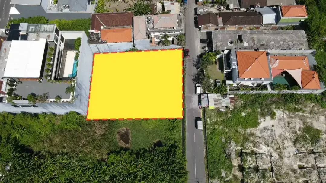 DIJUAL TANAH SUPER STRATEGIS SEMINYAK JLN DEWI SRI  LINGKUNGAN VILLA - Image 6 of 10