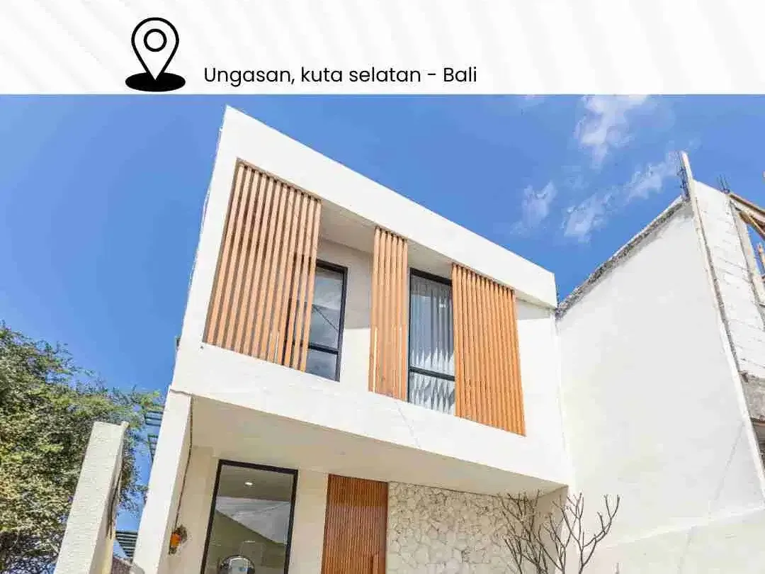 DIJUAL atau DISEWAKAN VILLA MODERN MEWAH DI UNGASAN DEKAT PANTAI - Image 1 of 6
