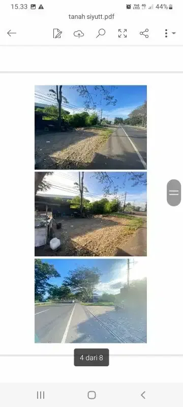 Dijual Tnh 35a di pinggir Jln Bay Pas IB Mantra Siyut Gianyar Bali - Image 6 of 8