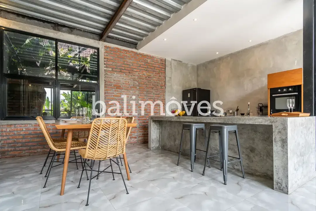 Vila Tiga Kamar Tidur Bergaya Industrial Modern di Kemenuh Gianyar - Image 7 of 10