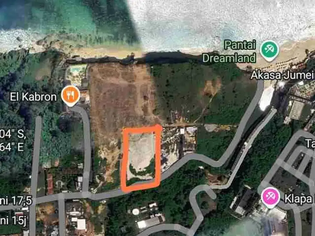 Tanah Komersial Dekat Pantai Dreamland Uluwatu - Image 4 of 9