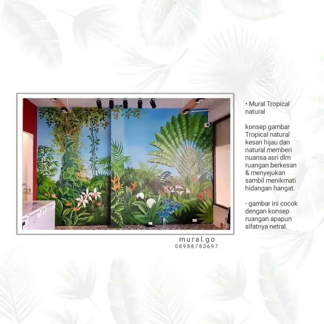Mural Dinding Mural 3d - Image 7 of 9