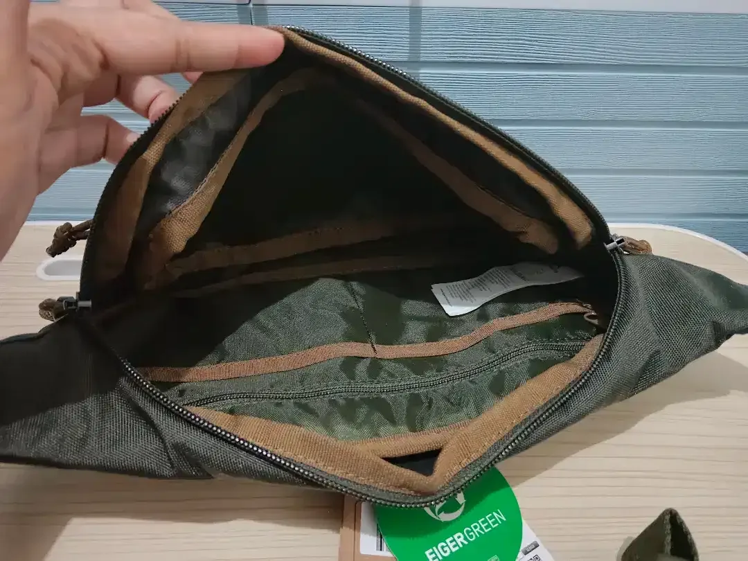 200rb Tas Eiger Original Bisa Waist/Slempang/Pinggang Uk.4L 36x7x15cm - Image 4 of 9
