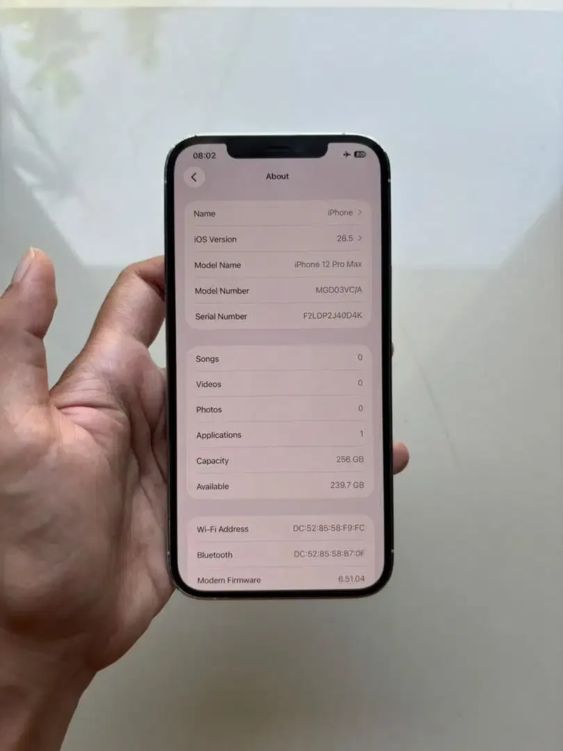 iPhone 12 Pro Max 256GB inter - Image 2 of 8