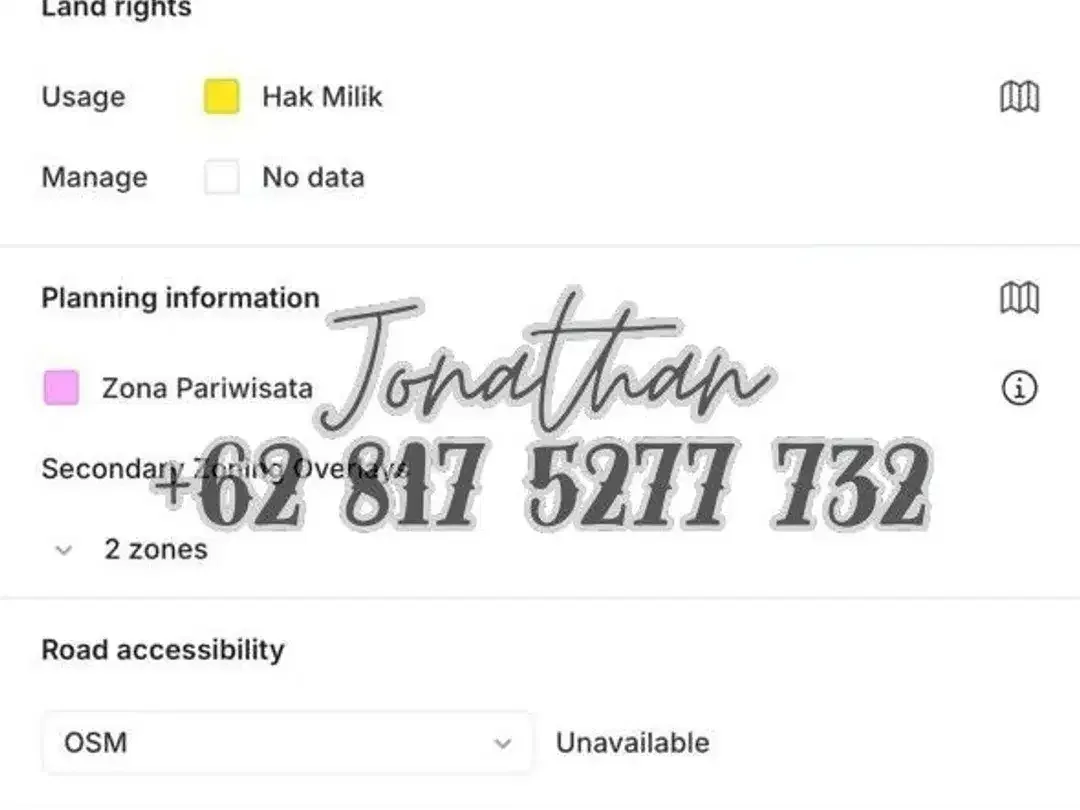 Dijual Tanah Premium 13 Are Pink Zone Dekat Pantai Seseh Canggu Bali - Image 8 of 10